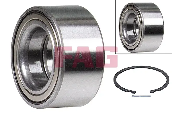 Підшипник маточини (передньої) Nissan Almera 1.5-2.2 dCi 00-06 713 6137 80 FAG 713-6137-80 (фото 1)