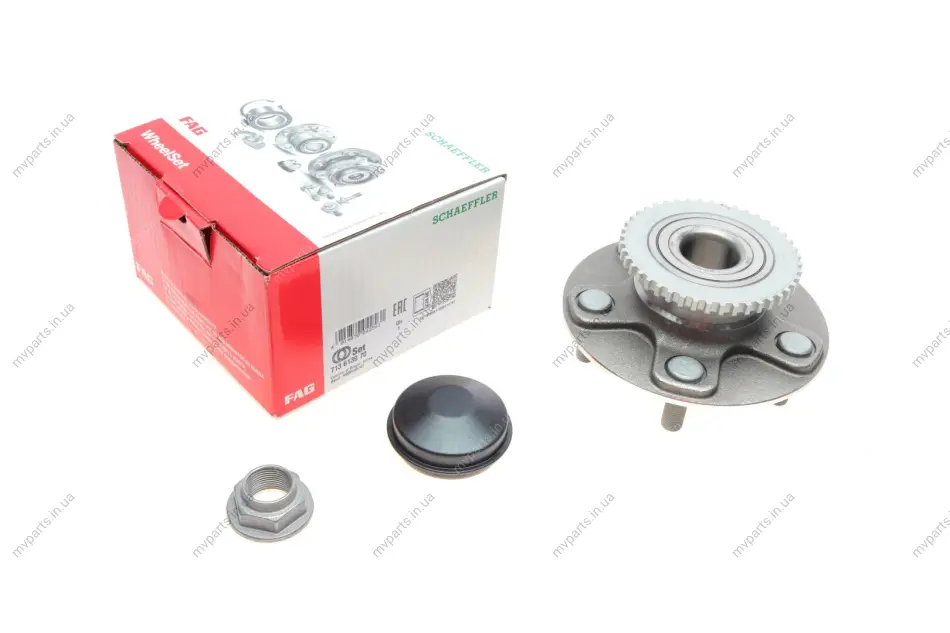 Підшипник маточини (задньої) Nissan Primera 02-08 (+ABS) 713 6139 70 FAG 713-6139-70 (фото 1)