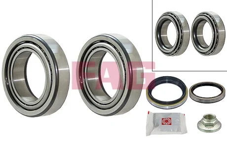 Підшипник маточини (передньої) Mazda 121/Kia Rio 90-05 (38x63x17) 713 6151 30 FAG 713-6151-30