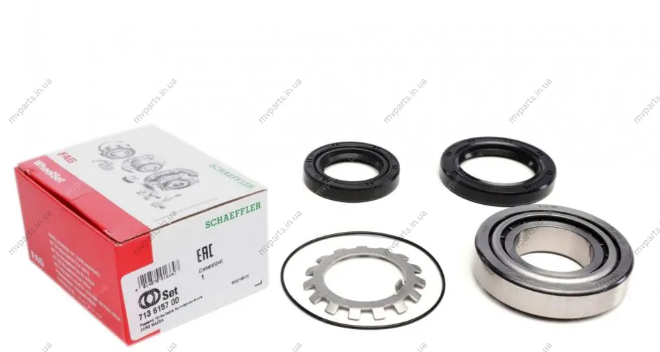 Підшипник маточини (задньої) Ford Ranger (ER, EQ, R_), 04/97 - 12/11 713 6157 00 FAG 713-6157-00 (фото 1)