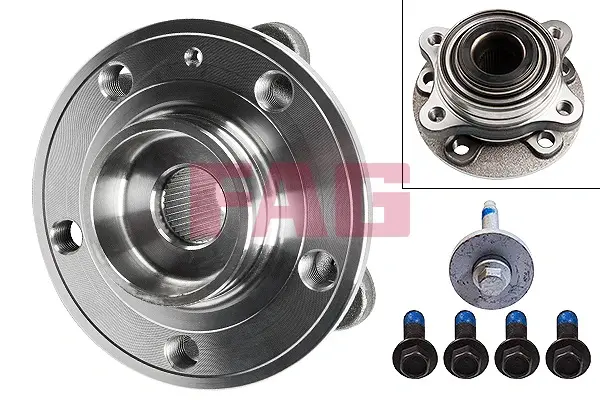 Підшипник маточини (передньої) Volvo XC90 02-14 713 6186 10 FAG 713-6186-10 (фото 1)