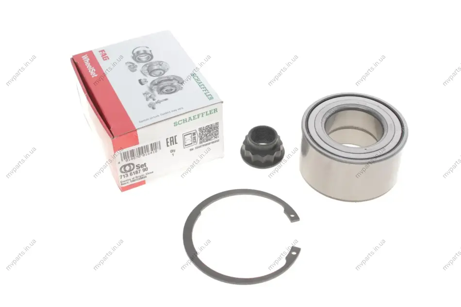 Підшипник маточини (передньої) Toyota Camry 96-06/Lexus RX300 03-08 713 6187 90 FAG 713-6187-90 (фото 1)