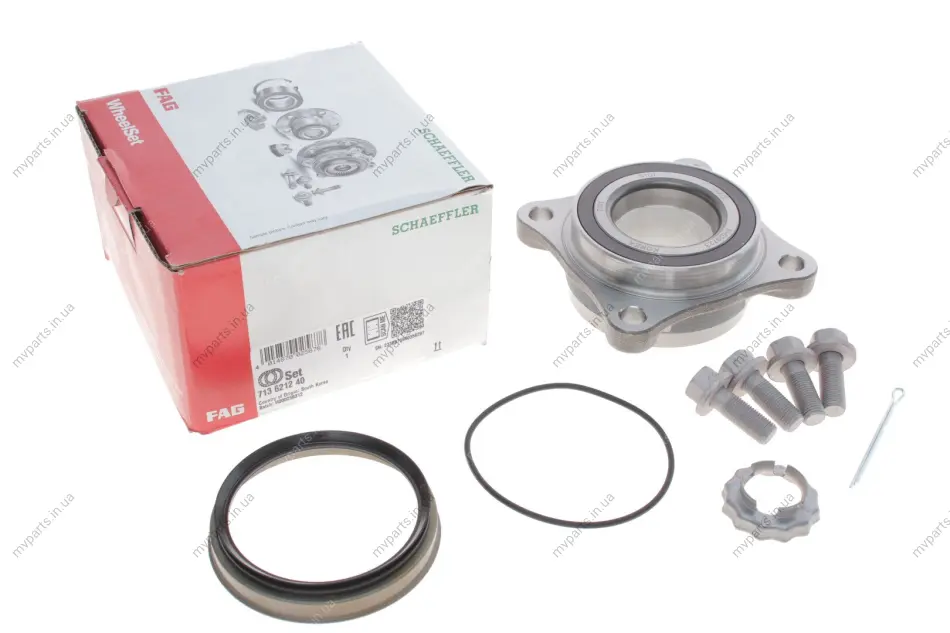 Підшипник маточини (передньої) Toyota Land Cruiser 02- (+ABS) 713 6212 40 FAG 713-6212-40 (фото 1)