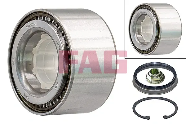 Підшипник маточини (передньої) Toyota Hilux VII/VIII 05- 713 6214 00 FAG 713-6214-00 (фото 1)