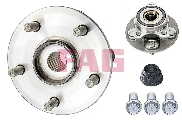 Підшипник маточини (передньої) Toyota C-HR 16- 713 6217 20 FAG 713-6217-20 (фото 1)