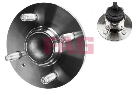 Підшипник маточини (задньої) Hyundai Accent III/Kia Rio II 1.0-1.6 02- 713 6263 10 FAG 713-6263-10