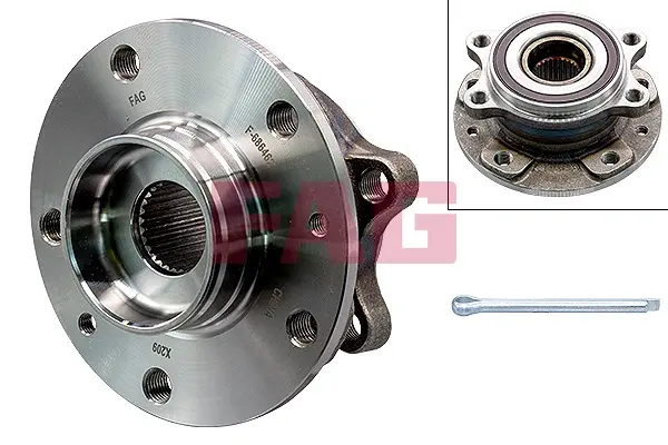 Підшипник маточини (передньої) Renault Kadjar 15-/Nissan Qashqai II 13- 713 6331 80 FAG 713-6331-80 (фото 1)