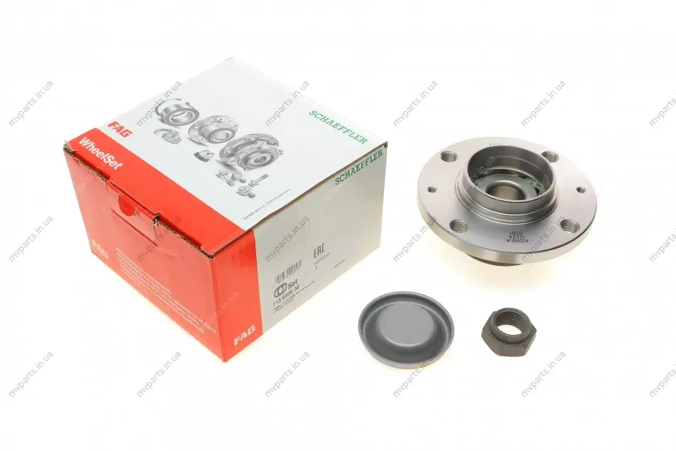 Підшипник маточини (задньої) Citroen C3/Peugeot 206 99- 713 6400 30 FAG 713-6400-30 (фото 1)