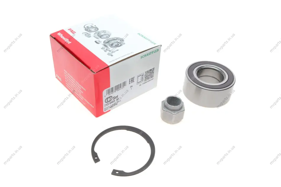 Підшипник маточини (передньої) Citroen C3/Peugeot 207/208 02- 713 6403 10 FAG 713-6403-10 (фото 1)