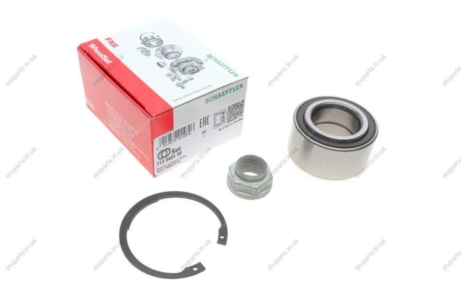 Підшипник маточини (передньої) Citroen C1/Peugeot 107/108 05- 713 6404 90 FAG 713-6404-90 (фото 1)