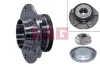 Підшипник маточини (задньої) Peugeot 407 04-/508 11-/607 04- (+ABS) 5 отв. 713 6405 10 FAG 713-6405-10 (фото 1)
