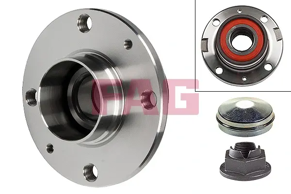 Підшипник маточини (задньої) Opel Corsa D/E 06- 713 6448 40 FAG 713-6448-40 (фото 1)