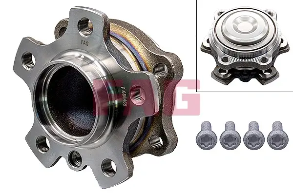 Підшипник маточини (передньої) BMW 3 (G20/G80)/5 (G30/G31/G80)/7 (G11/G12)/8 (G15/G92) 15- 713 6497 50 FAG 713-6497-50 (фото 1)