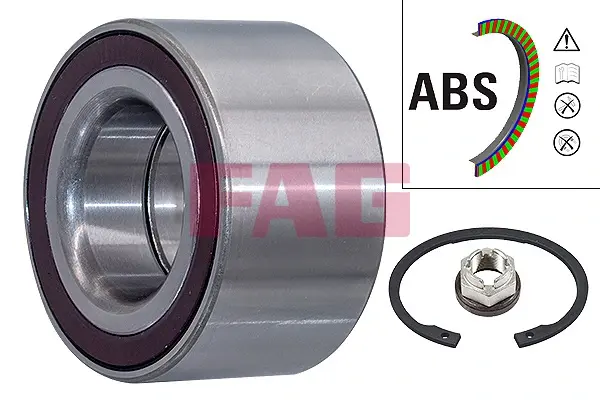 Підшипник маточини (передньої) Citroen C4 Picasso/Peugeot 308 II (42x80x44) (+ABS) 713 6506 40 FAG 713-6506-40 (фото 1)
