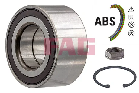 Підшипник маточини (передньої) Citroen C4/Peugeot 2008/208 19- 713 6506 90 FAG 713-6506-90