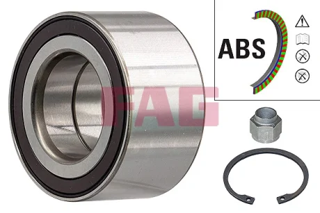 Підшипник маточини (передньої) Opel Corsa F/Peugeot 208 19- 713 6507 00 FAG 713-6507-00