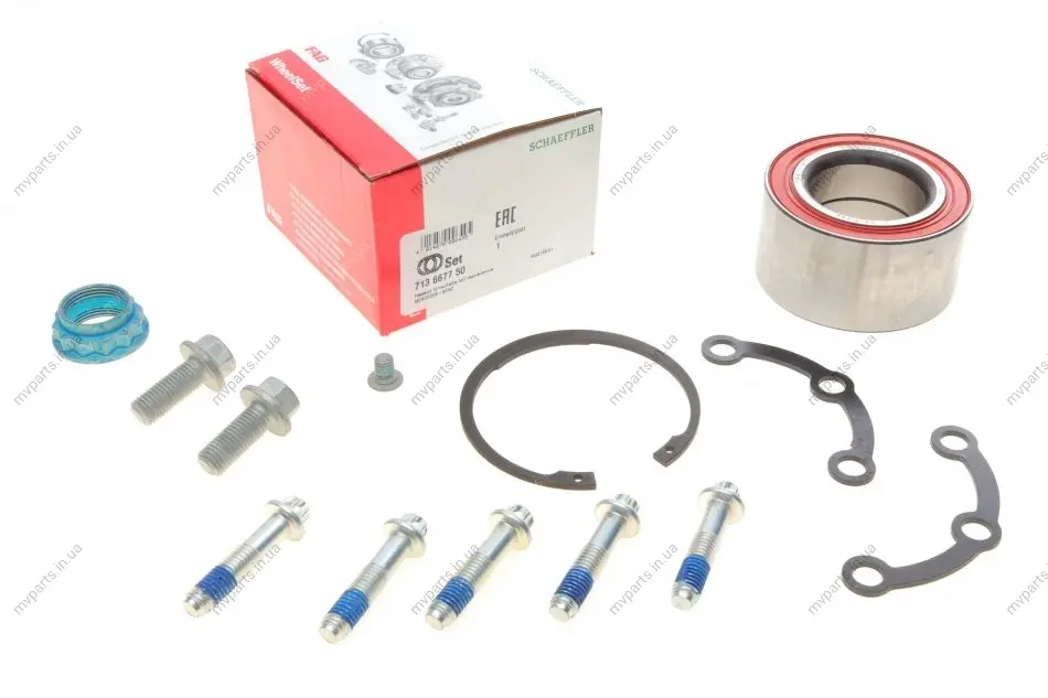 Підшипник маточини (задньої) MB S-class (W126/W140/W220) 85-05 713 6677 50 FAG 713-6677-50 (фото 1)