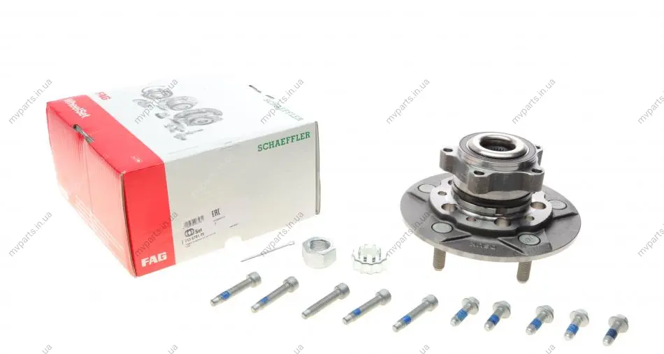 Підшипник маточини (передньої) Ford Transit V363/Custom V362 12- (+ABS) 713 6791 20 FAG 713-6791-20 (фото 1)