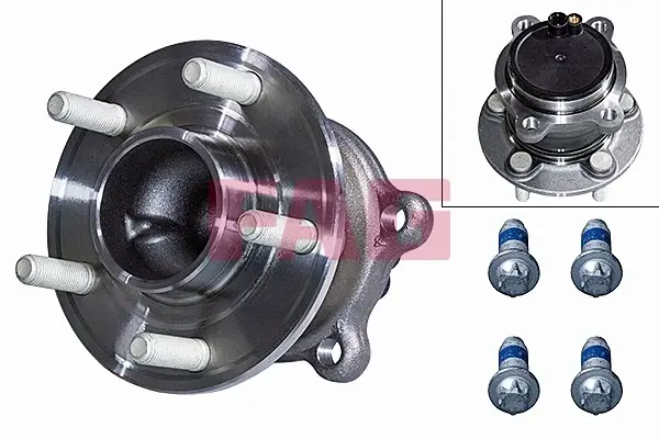 Підшипник маточини (задньої) Ford Kuga II 1.5 TDCi/1.6 EcoBoost/2.0TDCi/2.5 13- 713 6791 70 FAG 713-6791-70 (фото 1)