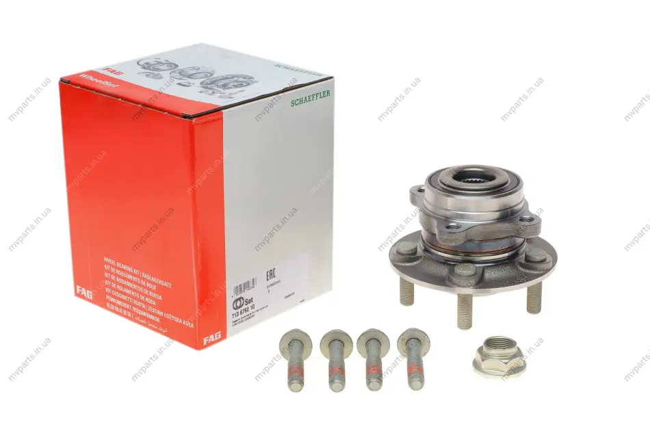 Підшипник маточини (передньої) Ford Galaxy/S-Max 15-, (F-575141.44) 713 6792 10 FAG 713-6792-10 (фото 1)