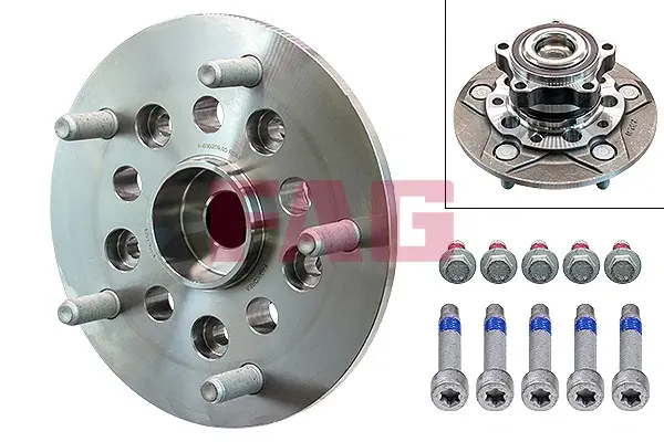 Підшипник маточини (передньої) Ford Transit V363 19- 713 6793 80 FAG 713-6793-80 (фото 1)