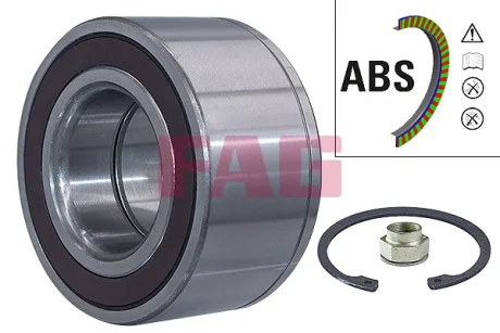 Підшипник маточини (передньої) Fiat Doblo/Opel Combo 10- (+ABS) 713 6908 00 FAG 713-6908-00