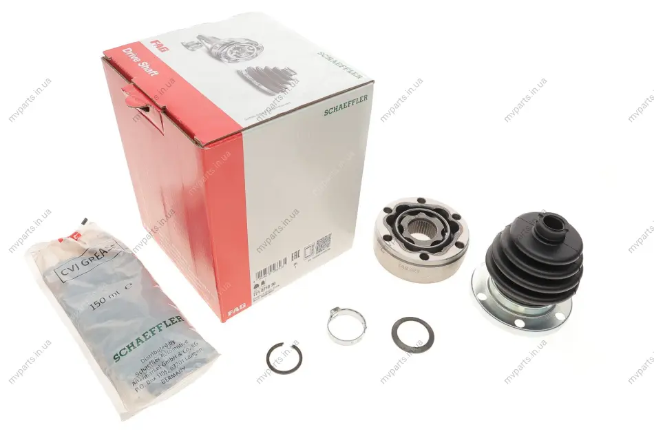 ШРКШ (внутрішній) Audi 50 74-78/Seat Cordoba/Ibiza/VW Caddy 93-04/Golf/Polo 74-01 (33z/92mm) 771 0718 30 FAG 771-0718-30 (фото 1)