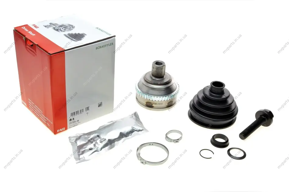 ШРКШ (зовнішній) VW T4 1.9D/2.5D/TDI 90-03 (33/38z) (+ABS 48) 771 0751 30 FAG 771-0751-30 (фото 1)