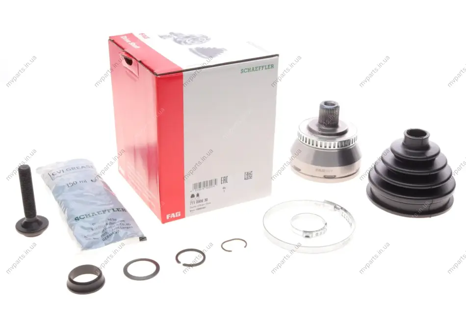 ШРКШ (зовнішній) Audi A6 1.9TDI/VW Passat 1.9TDI (33/27z) (+ABS 45) HQ (+) 771 0806 30 FAG 771-0806-30 (фото 1)