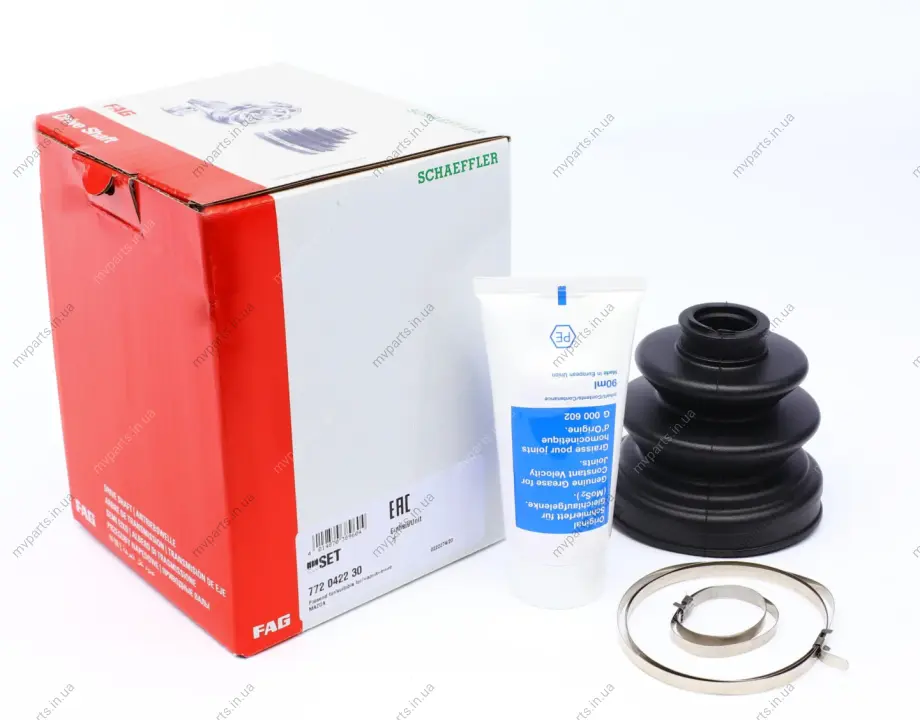 Пильник ШРКШ (внутрішній) Mazda 626 2.0 82-87/Mitsubishi L200 96-/Pajero 82-12 772 0422 30 FAG 772-0422-30 (фото 1)