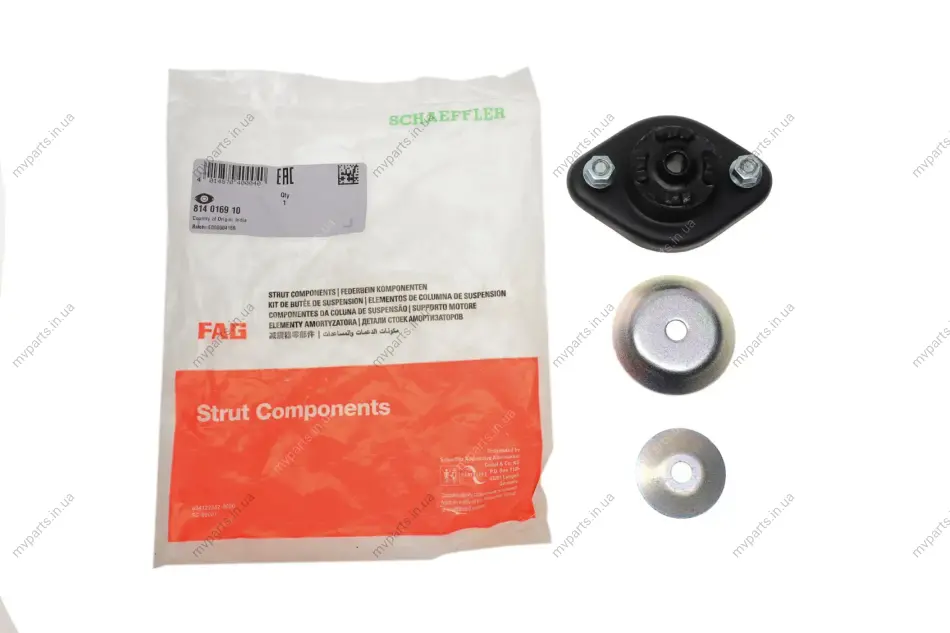 Подушка амортизатора (заднього) BMW 3 (E30/E36/E46) -05 (к-кт) 814 0169 10 FAG 814-0169-10 (фото 1)