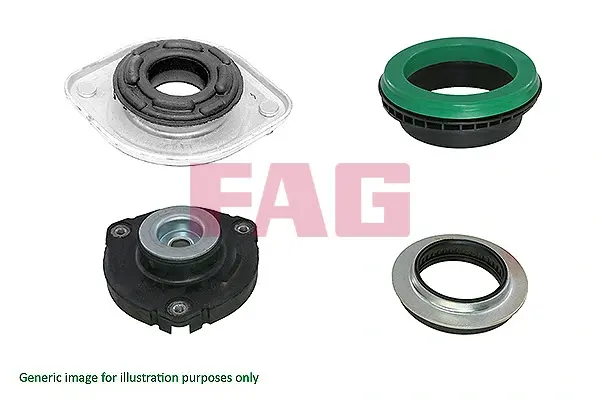 Подушка амортизатора (переднього) Kia Rio/Hyundai Accent/i20 10- 814 0230 10 FAG 814-0230-10 (фото 1)