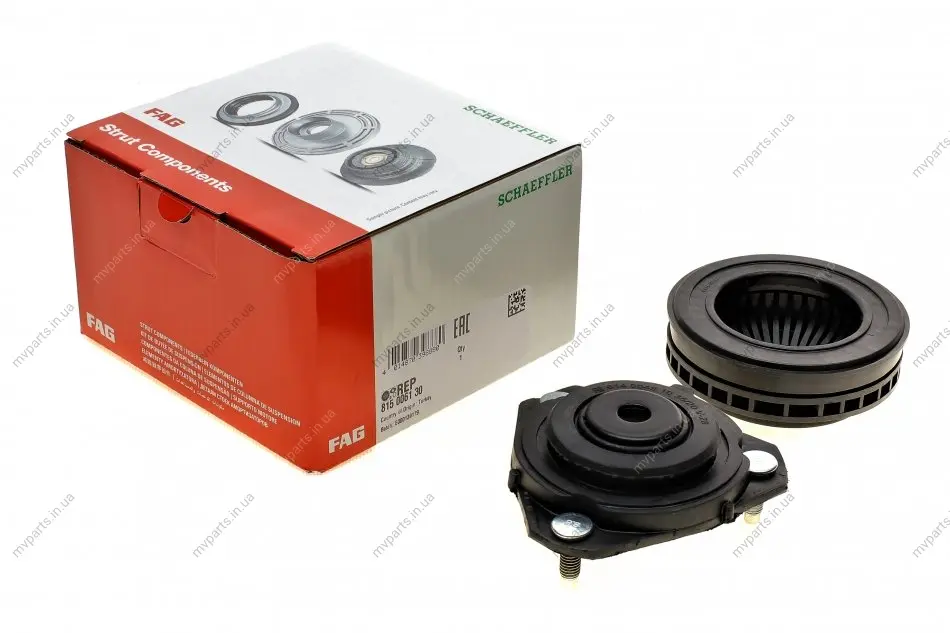 Подушка амортизатора (переднього) + підшипник Ford Fiesta 01-08 815 0061 30 FAG 815-0061-30 (фото 1)