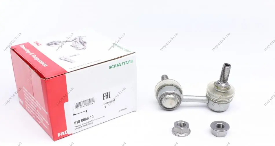 Тяга стабілізатора (переднього) (L) Hyundai Accent 00-05 818 0089 10 FAG 818-0089-10 (фото 1)
