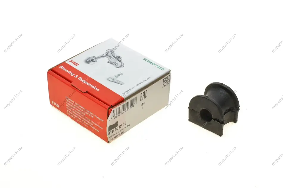 Втулка стабілізатора (переднього) Ford Ka 1.0-1.6i 96-08 (d=13mm) 819 0012 10 FAG 819-0012-10 (фото 1)