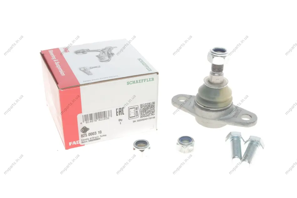 Опора кульова (передня/знизу) Toyota Camry 82-91 825 0003 10 FAG 825-0003-10 (фото 1)