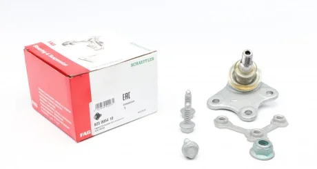 Опора кульова (передня/знизу/ззовні/L) Audi A2/Skoda Fabia/Roomster/VW Polo 99-10 825 0054 10 FAG 825-0054-10