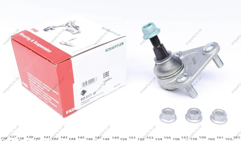 Опора кульова (передня/знизу) Audi A3 99-03/TT 98-06/Golf IV 02-05 825 0177 10 FAG 825-0177-10 (фото 1)