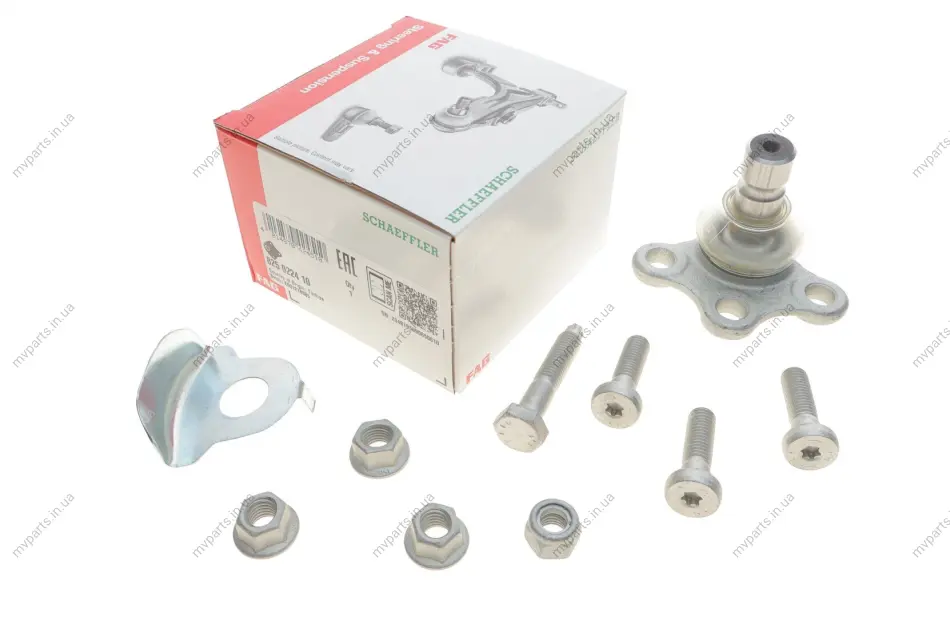 Опора кульова (передня/знизу) Citroen C2/C3/Peugeot 207 09- 825 0224 10 FAG 825-0224-10 (фото 1)