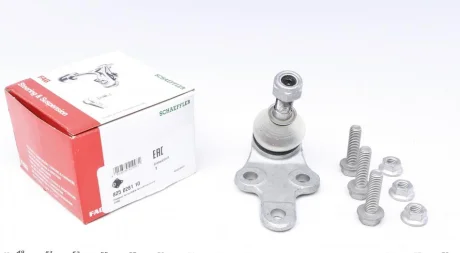 Опора кульова (передня/знизу) Ford Focus II 1.4-2.0TDCi 04-12/C-Max 07-10/Volvo C30/C70/S40 -02/06 825 0281 10 FAG 825-0281-10