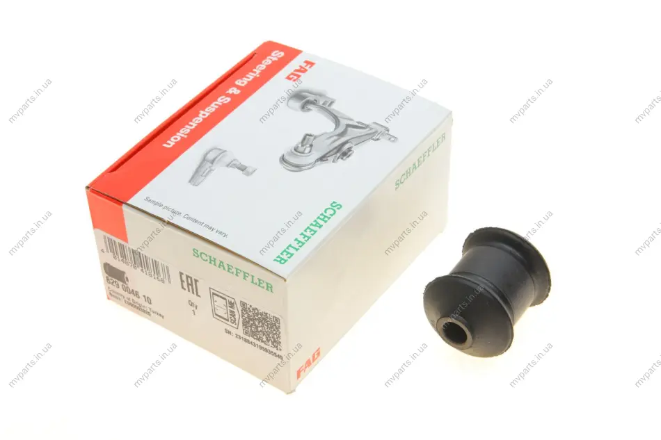 Сайлентблок важеля (переднього/знизу/всередині) Ford Escort 80-90 829 0046 10 FAG 829-0046-10 (фото 1)