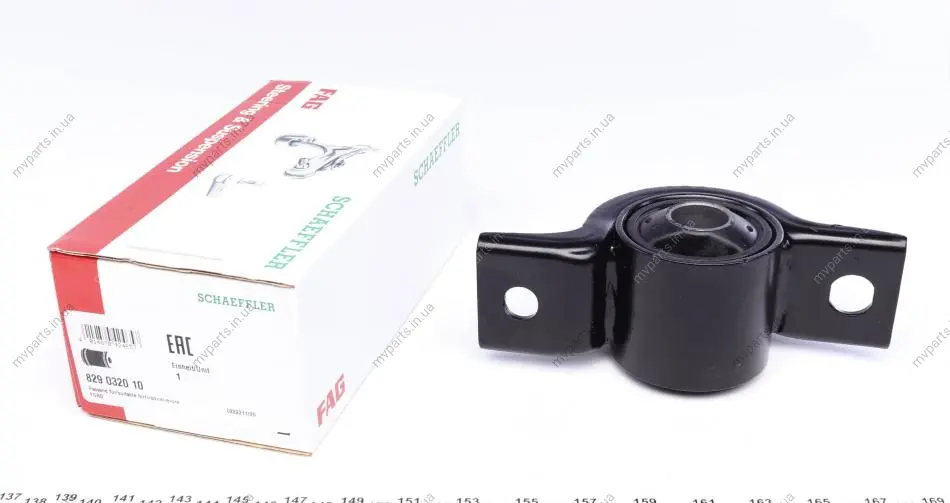 Сайлентблок важеля (переднього/знизу/ззаду) Ford Connect 02- 829 0320 10 FAG 829-0320-10 (фото 1)