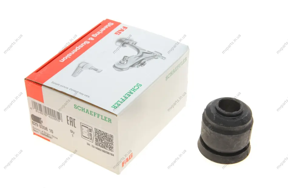 Сайлентблок важеля (переднього/зверху) Nissan Pathfinder/Terrano 83-07 829 0398 10 FAG 829-0398-10 (фото 1)
