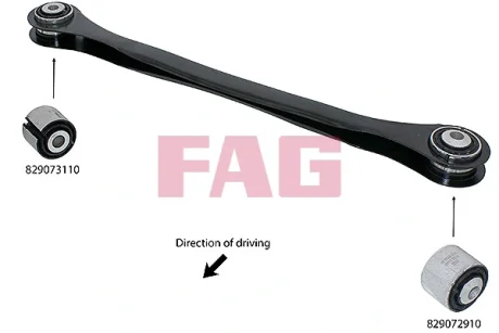Сайлентблок важеля (заднього/зверху/ззовні) Audi A4/A5 15- 829 0729 10 FAG 829-0729-10