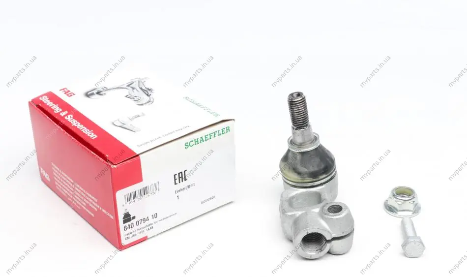 Наконечник тяги рульової (L) Opel Vectra A 88-95 840 0794 10 FAG 840-0794-10 (фото 1)