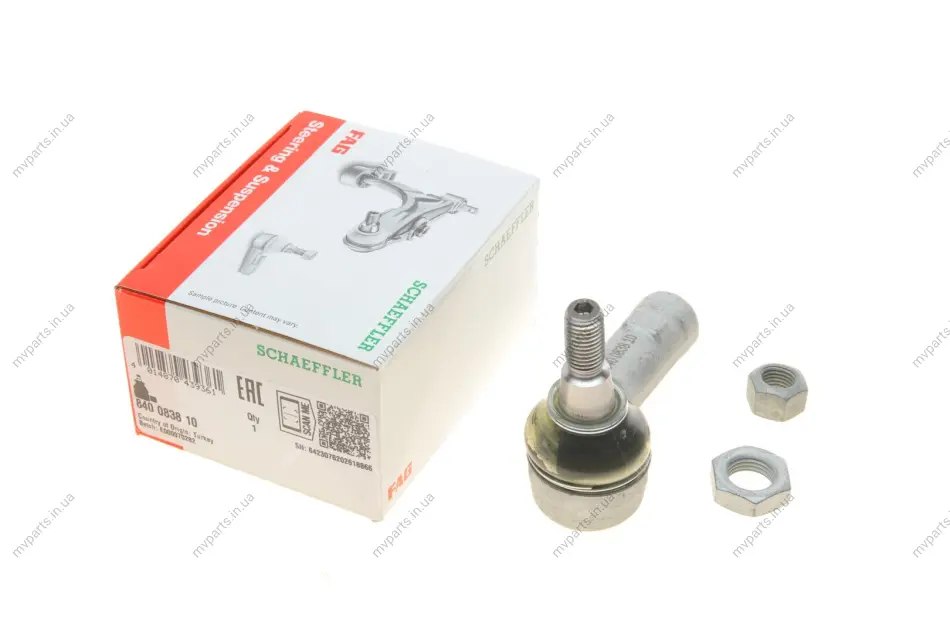 Наконечник тяги рульової (L) VW T4 90-03, (з номера шасі 70...S...002792 до 70...T...199000) 840 0838 10 FAG 840-0838-10 (фото 1)