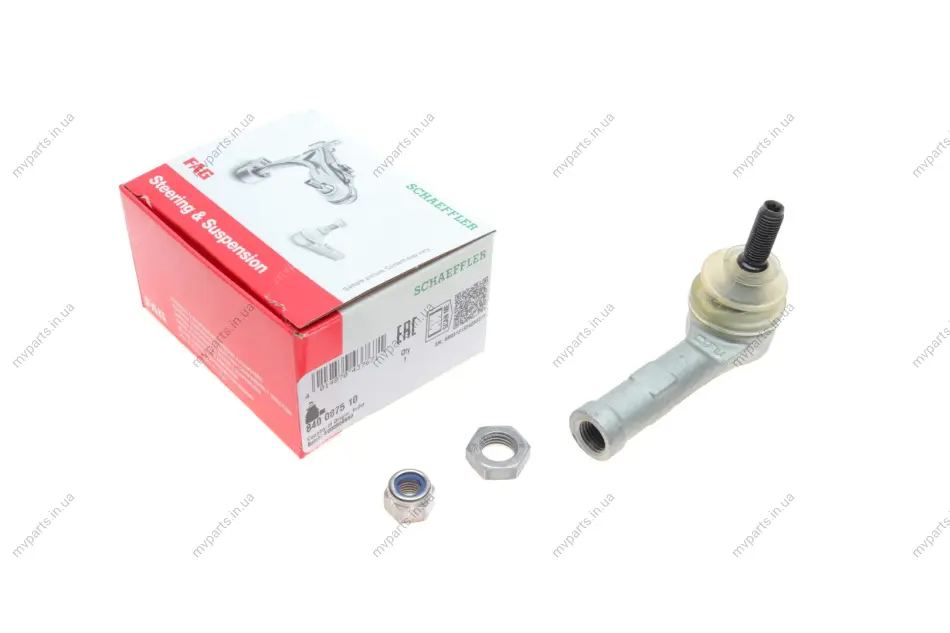 Наконечник тяги рульової (L) Renault Kangoo 1.5dCi/1.9dCi, 02/99- 840 0875 10 FAG 840-0875-10 (фото 1)