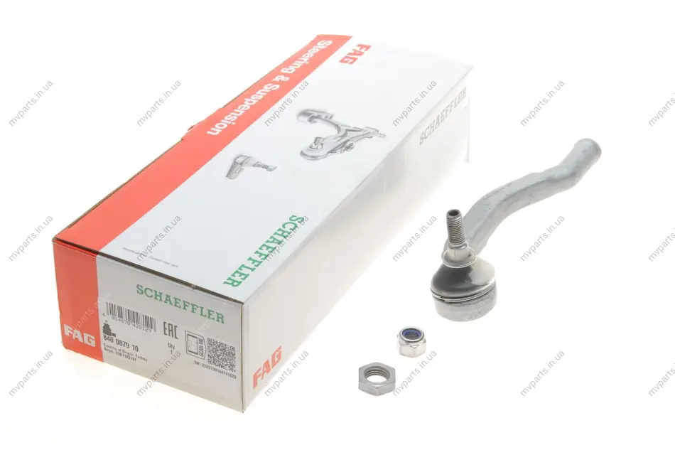 Наконечник тяги рульової (L) Renault Trafic/Opel Vivaro 01- 840 0879 10 FAG 840-0879-10 (фото 1)