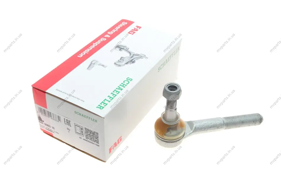 Наконечник тяги рульової Nissan Pick Up 87-98/Terrano 87-07 (внутрішній) 840 0983 10 FAG 840-0983-10 (фото 1)