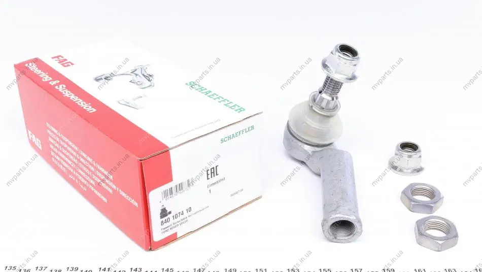 Наконечник тяги рульової (L) Ford Mondeo IV 1.6-2.5 07-/Land Rover Freelander 2, 06- 840 1074 10 FAG 840-1074-10 (фото 1)